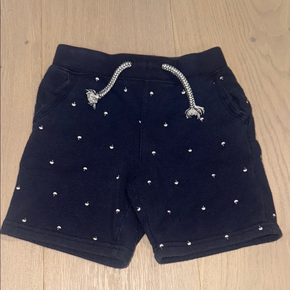 Boy’s Blue Shorts with White Accents